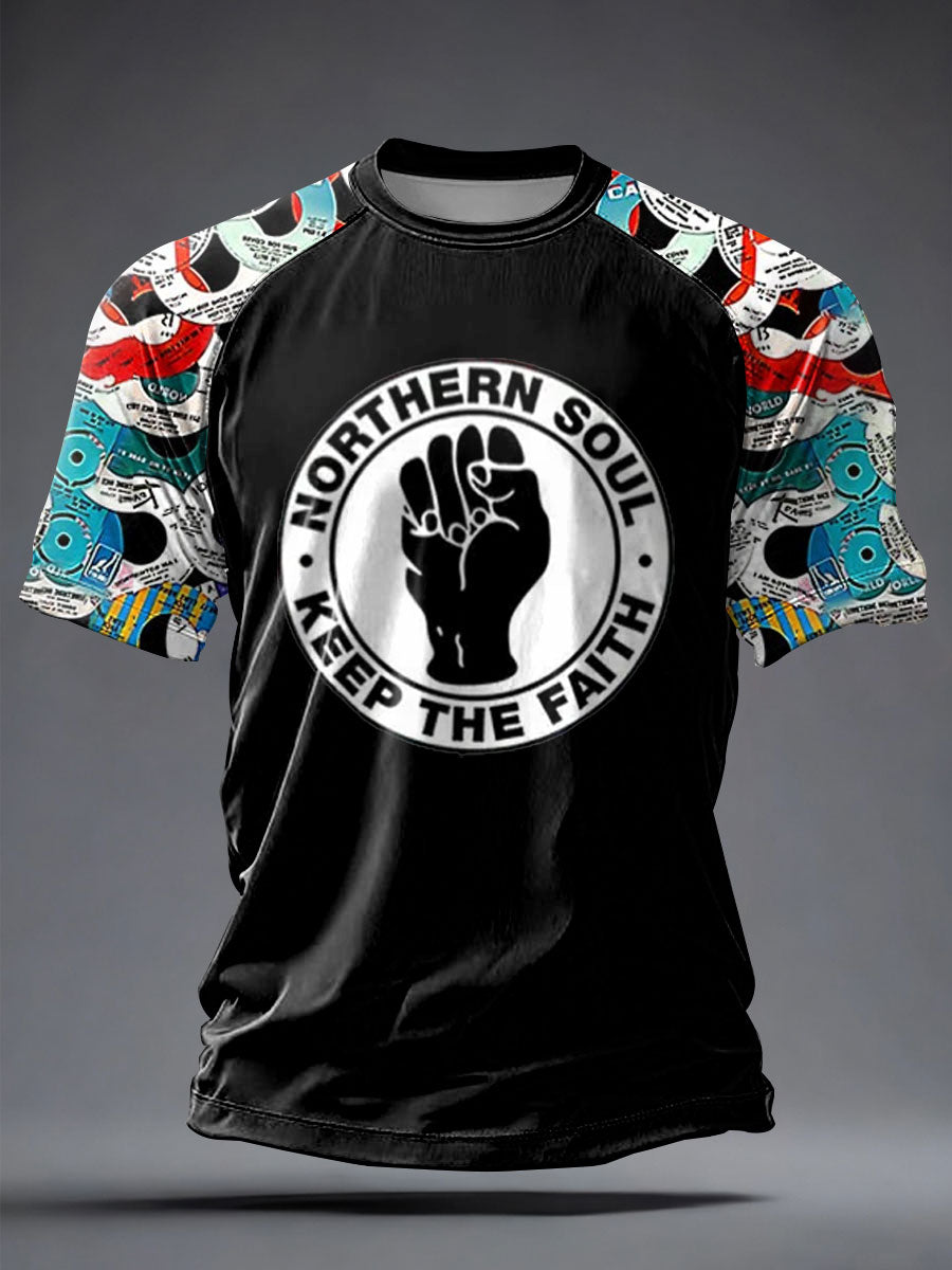 Men's UK Music Northern Soul Lover short sleeve t-shirt