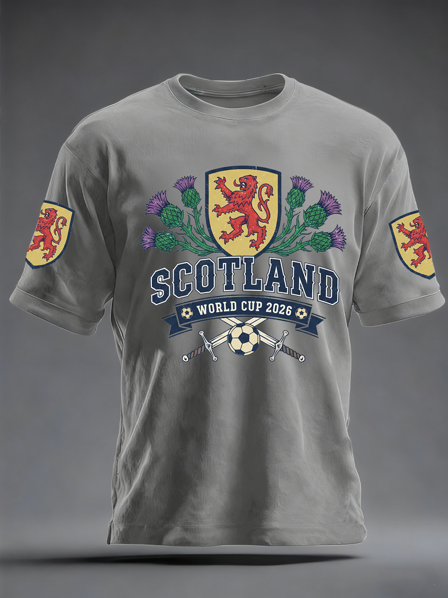 Men's UK Football Lover Scotland short sleeves t-shirt