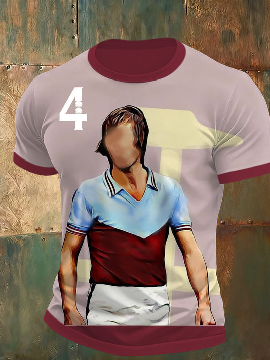 Men's West Ham Bonds Printed Comfort T-Shirt