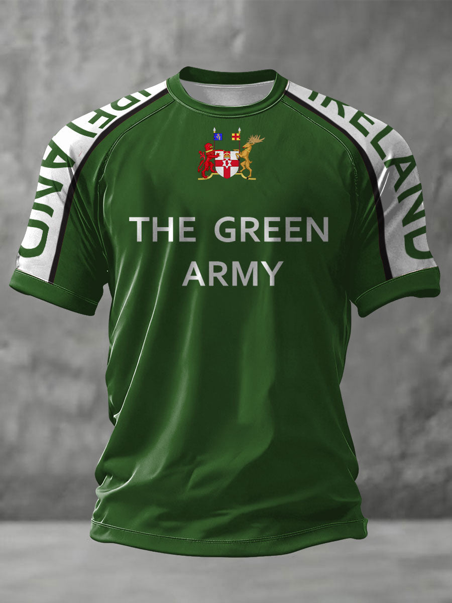 Unisex Ireland Football Lover 2026 Printed T-shirt