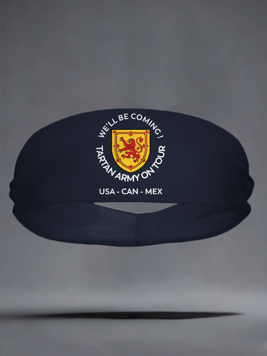 Scotland Football Lover Printed Sports Headband