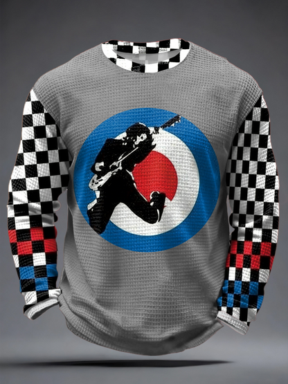 Men's Waffle Long Sleeve T-Shirt