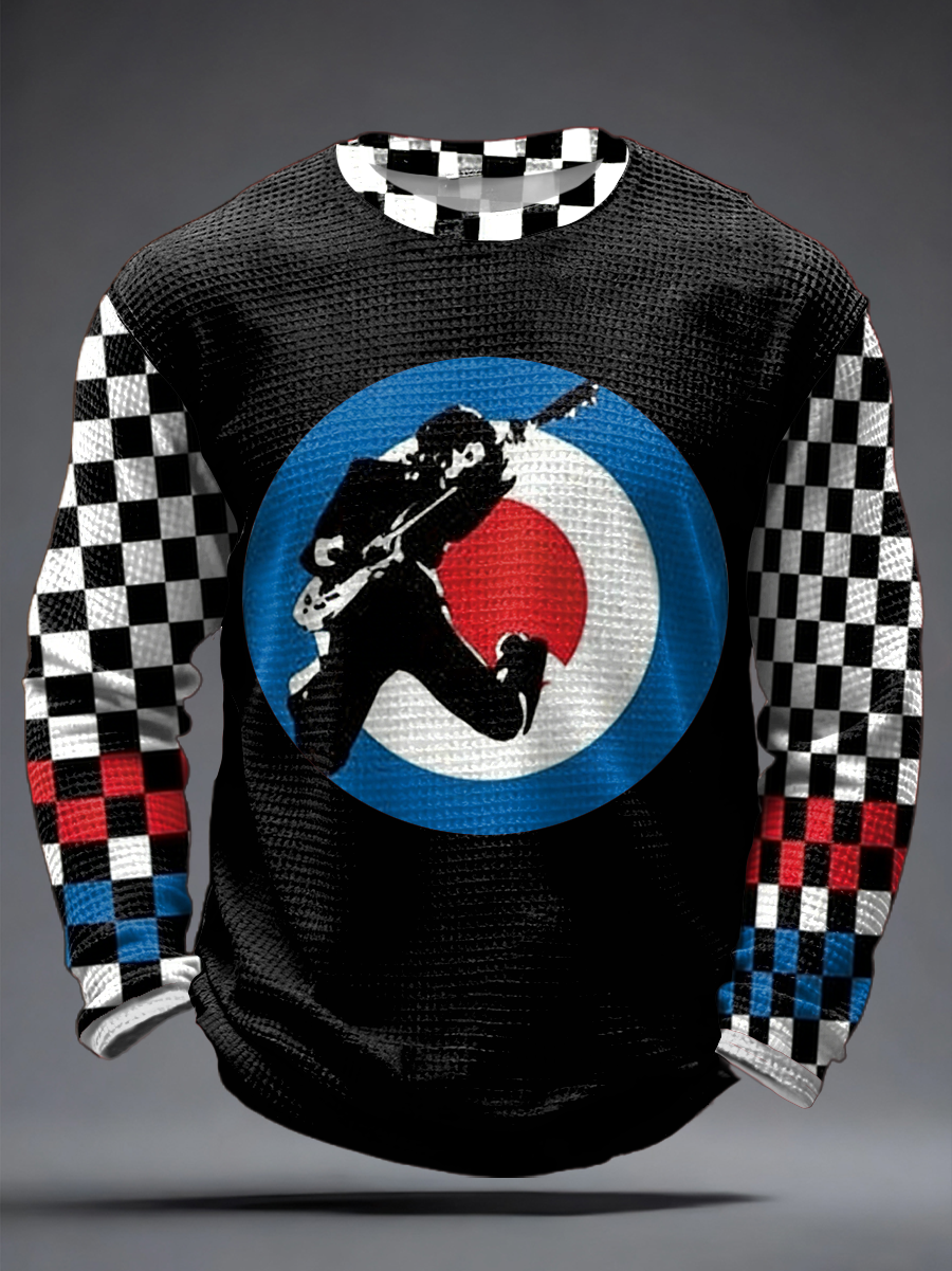 Men's Waffle Long Sleeve T-Shirt