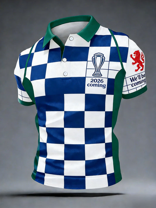 Unisex  Scotland We'll Be Coming 2026 Football Lover  Printed T-shirt